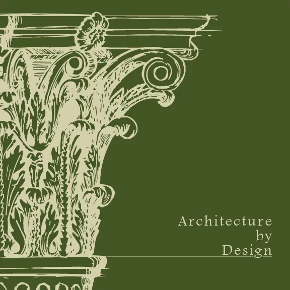 Architecture by Design cover by Gravitait Design, Maryland graphic design studio