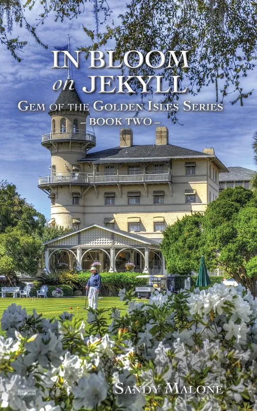 In Bloom on Jekyll book cover by Gravitait Design, Maryland graphic design studio