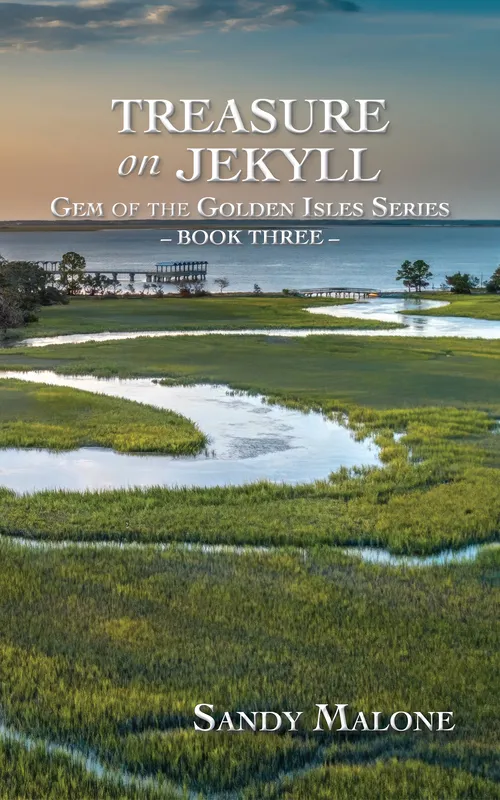 Treasure on Jekyll book cover by Gravitait Design, Maryland graphic design studio