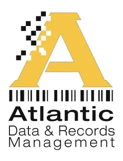 Atlantic Data & Records logo by Gravitait Design, Maryland graphic design studio