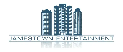 Jamestown Entertainment logo by Gravitait Design, Maryland graphic design studio