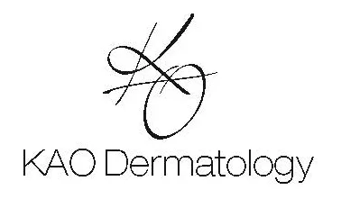 KAO Dermatology logo by Gravitait Design, Maryland graphic design studio