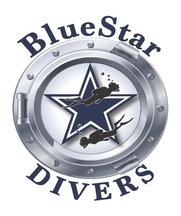 BlueStar Divers logo by Gravitait Design, Maryland graphic design studio
