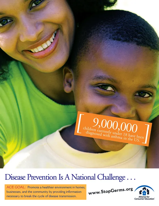 Alliance for Consumer Education print ad by Gravitait Design, Maryland graphic design studio
